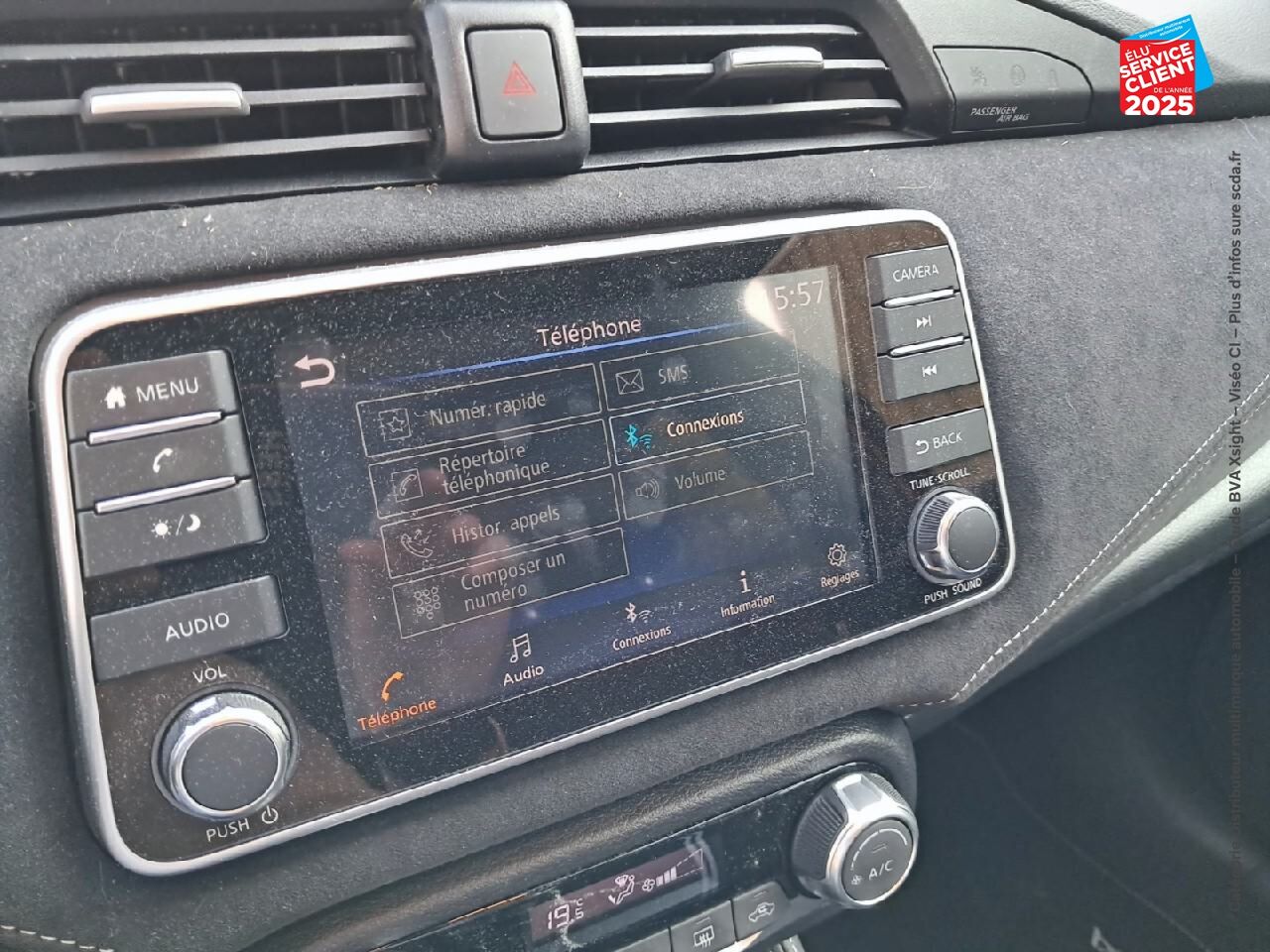 Véhicule d'occasion NISSAN MICRA 1.0 IG-T 92CH N-SPORT XTRONIC 2021.5 chez Renault Saint-Louis