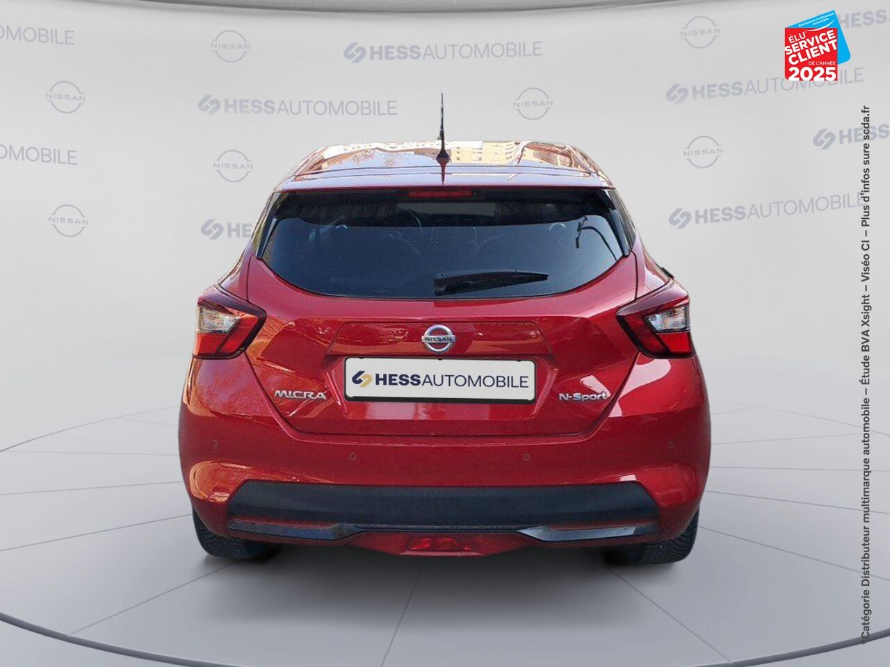 Véhicule d'occasion NISSAN MICRA 1.0 IG-T 92CH N-SPORT XTRONIC 2021.5 chez Renault Saint-Louis
