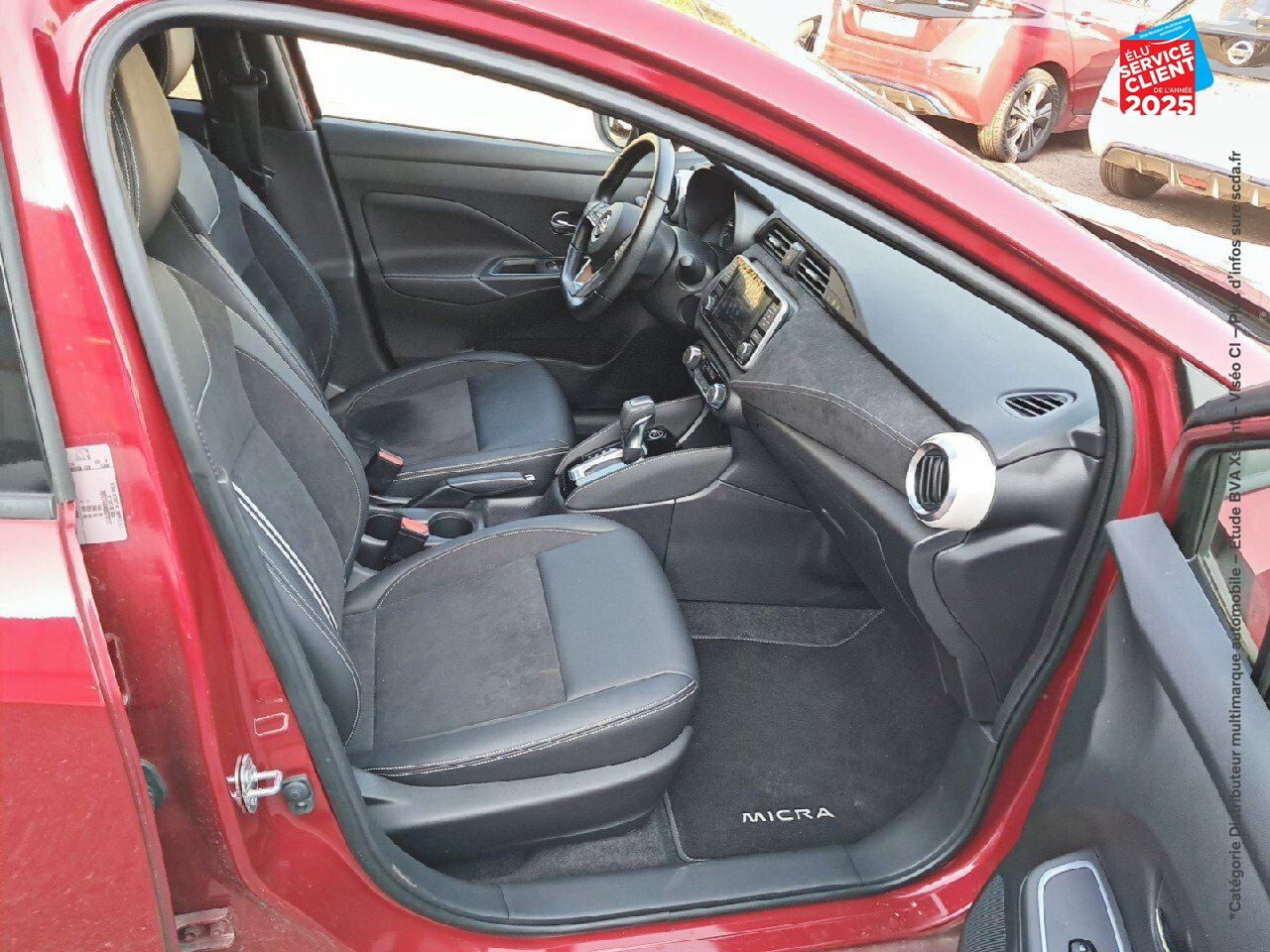 Véhicule d'occasion NISSAN MICRA 1.0 IG-T 92CH N-SPORT XTRONIC 2021.5 chez Renault Saint-Louis