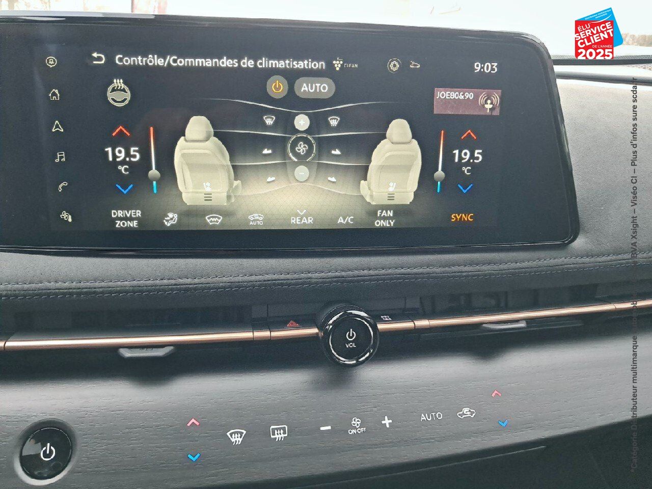 Véhicule d'occasion NISSAN ARIYA 87KWH 306CH E-4ORCE EVOLVE chez Renault Saint-Louis