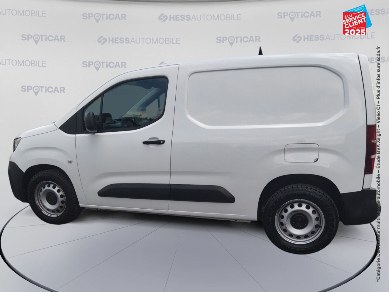 Véhicule d'occasion PEUGEOT PARTNER STANDARD 1000KG BLUEHDI 100CH SS BVM5 GRIP chez Toyota Thionville