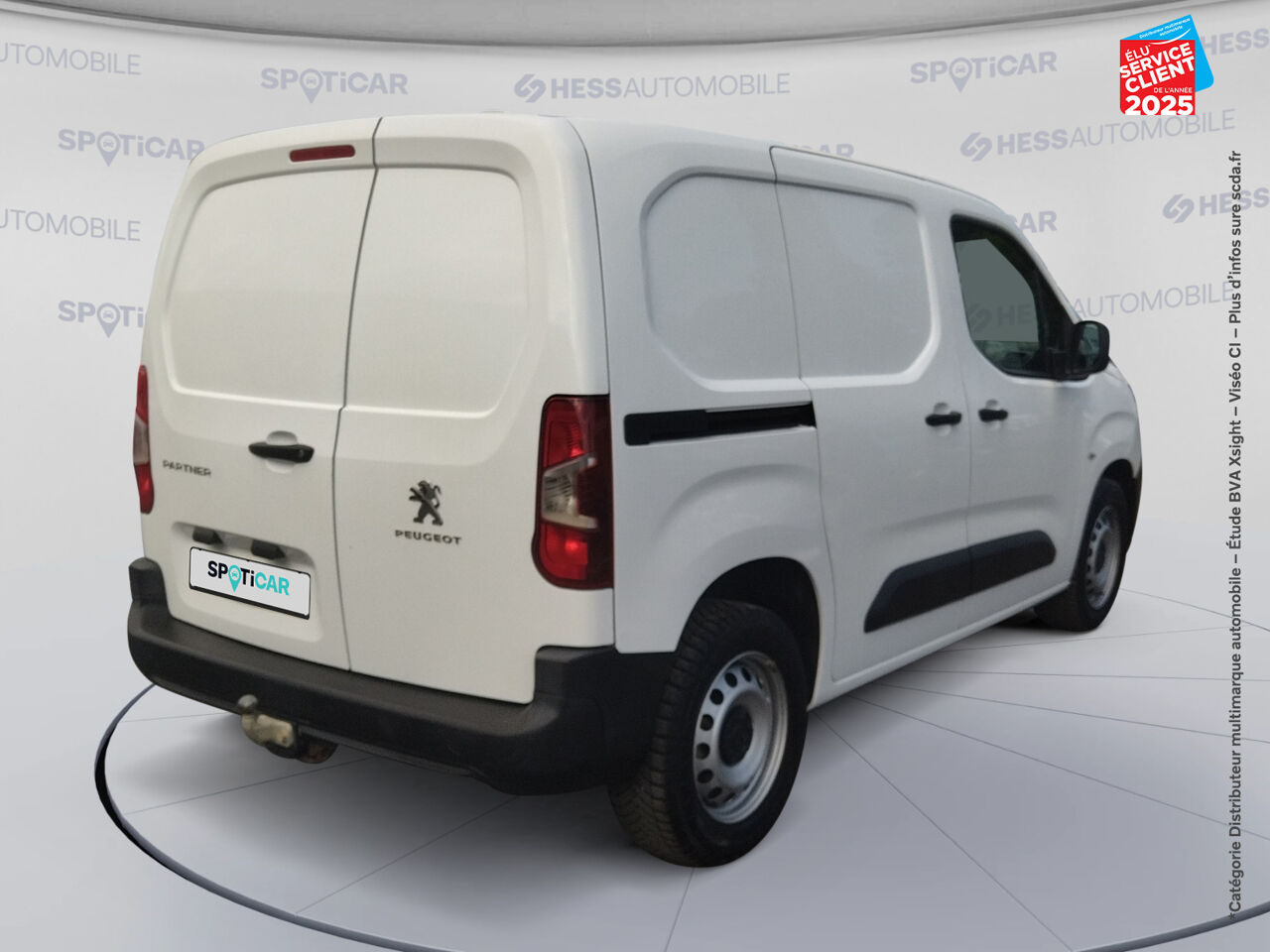 Véhicule d'occasion PEUGEOT PARTNER STANDARD 1000KG BLUEHDI 100CH SS BVM5 GRIP chez Toyota Thionville