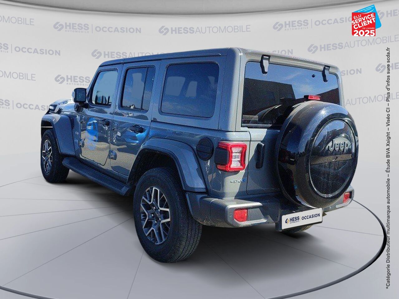 Véhicule d'occasion JEEP WRANGLER UNLIMITED 2.0 T 380CH 4XE OVERLAND COMMAND-TRAC MY23 chez Renault Colmar