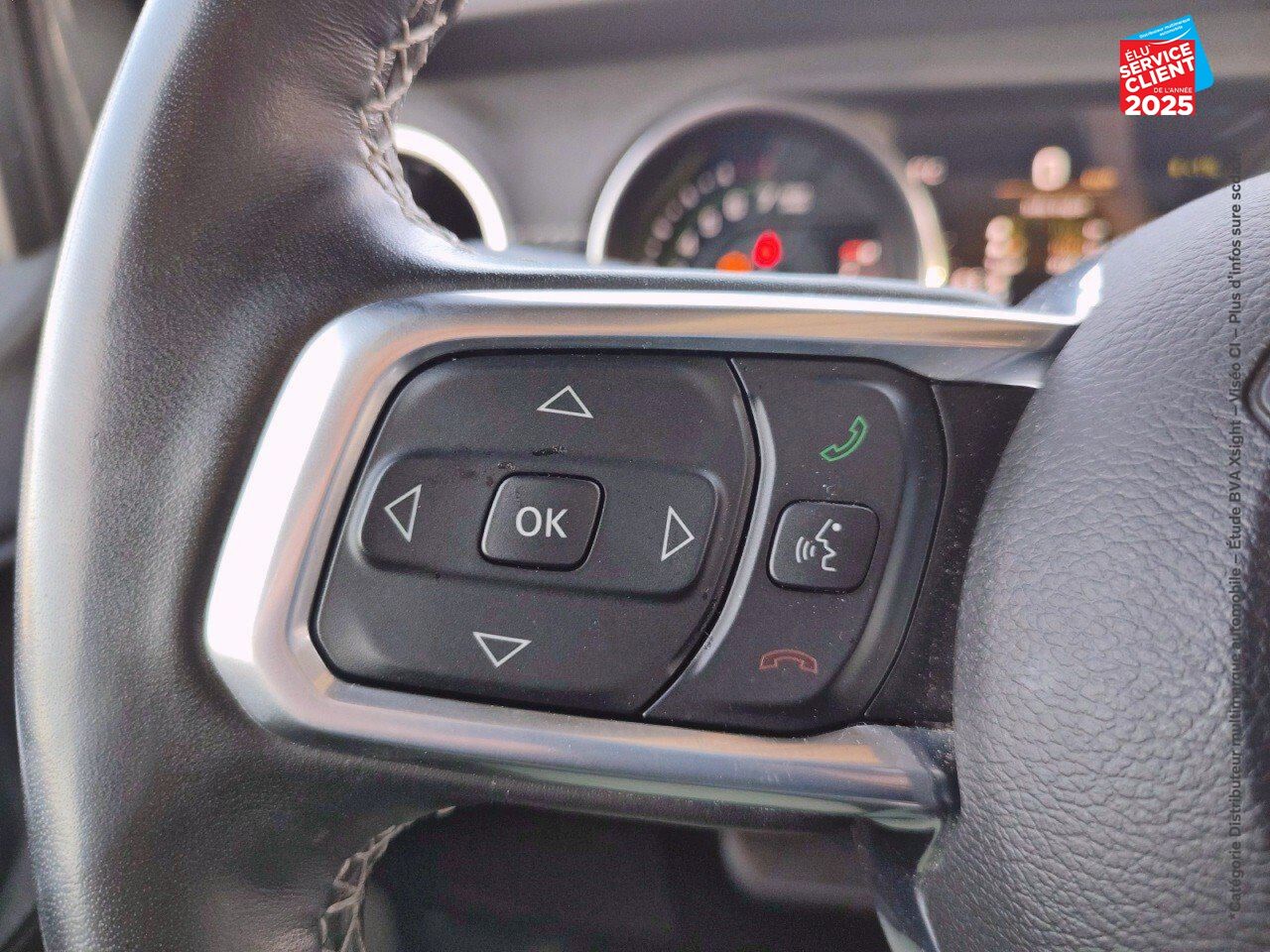 Véhicule d'occasion JEEP WRANGLER UNLIMITED 2.0 T 380CH 4XE OVERLAND COMMAND-TRAC MY23 chez Renault Colmar