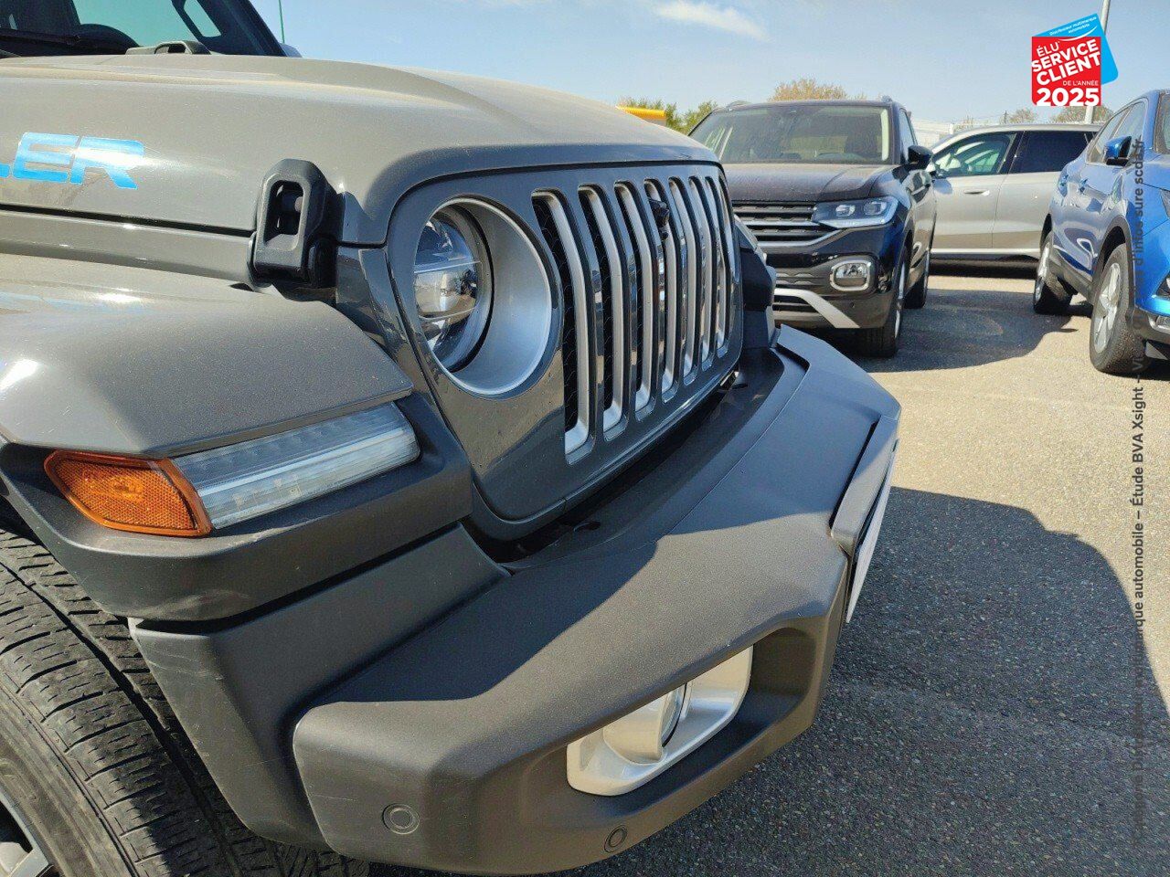 Véhicule d'occasion JEEP WRANGLER UNLIMITED 2.0 T 380CH 4XE OVERLAND COMMAND-TRAC MY23 chez Renault Colmar