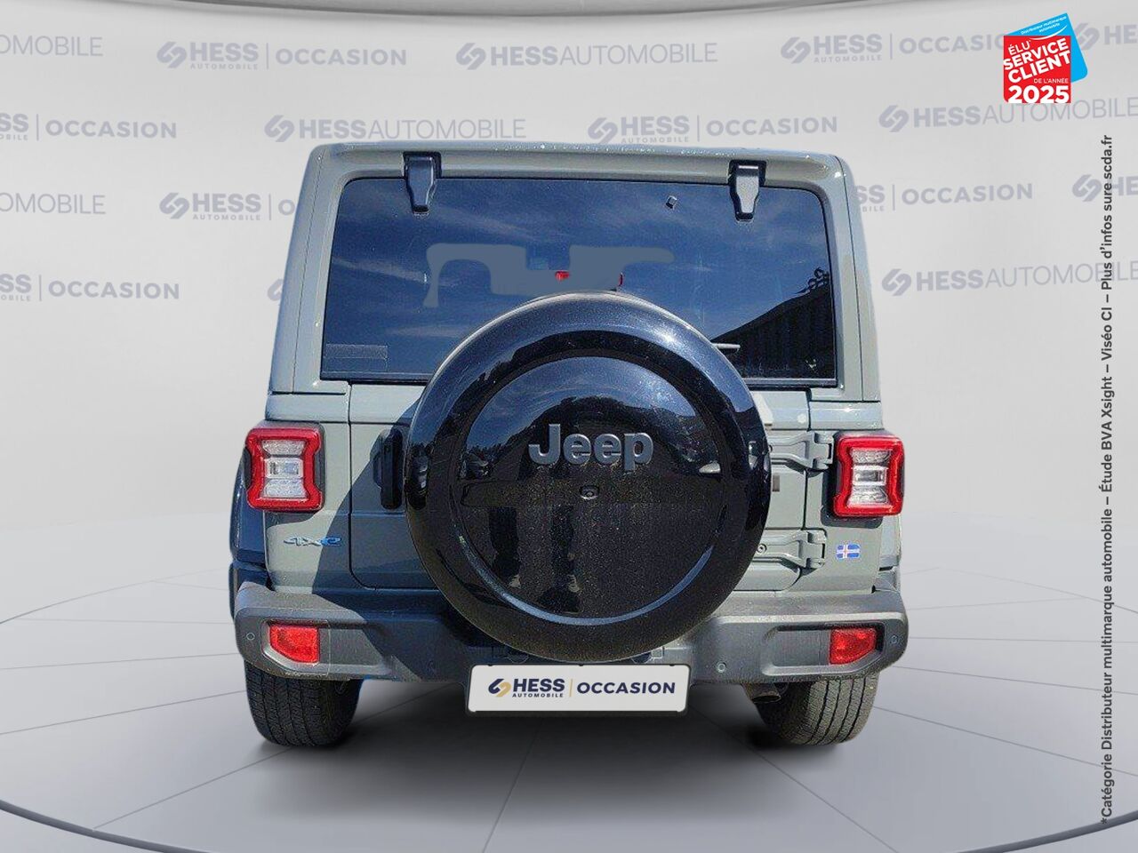 Véhicule d'occasion JEEP WRANGLER UNLIMITED 2.0 T 380CH 4XE OVERLAND COMMAND-TRAC MY23 chez Renault Colmar