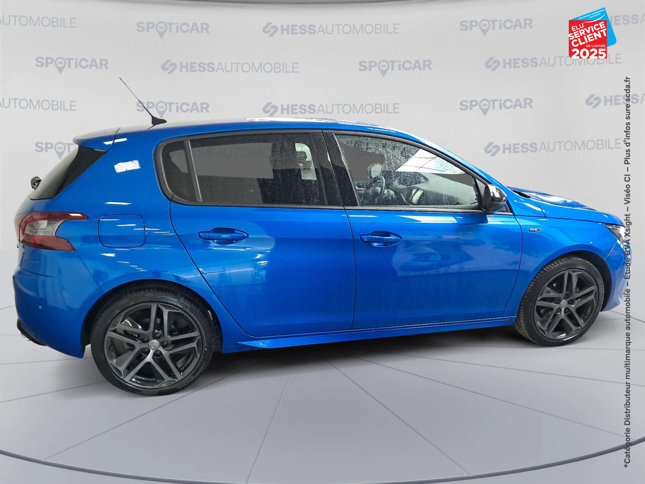 Véhicule d'occasion PEUGEOT 308 1.2 PURETECH 130CH SS GT PACK EAT8 GPS CAMERA CARPLAY chez Opel Nancy