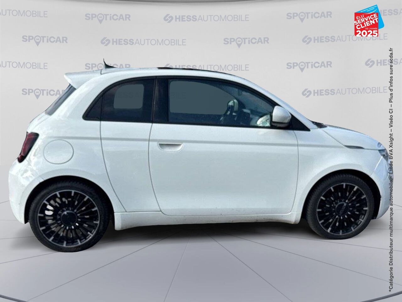 Véhicule d'occasion FIAT 500 3+1 E 118CH ICONE PLUS PACK MAGIC EYE chez Dacia Belfort