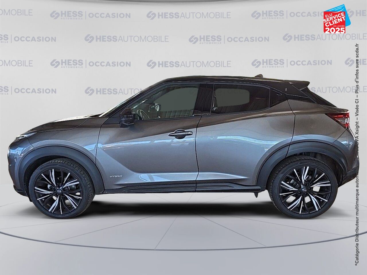 Véhicule d'occasion NISSAN JUKE 1.6 HYBRID 143CH N-DESIGN 2023.5 SIEGES CHAUF/CUIR CAMERA BOSE chez Nissan Juke occasion