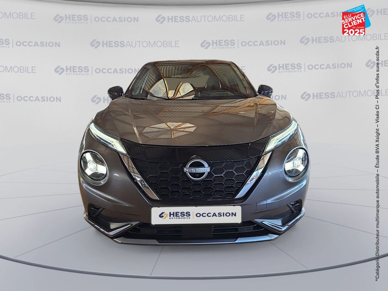 Véhicule d'occasion NISSAN JUKE 1.6 HYBRID 143CH N-DESIGN 2023.5 SIEGES CHAUF/CUIR CAMERA BOSE chez Nissan Juke occasion
