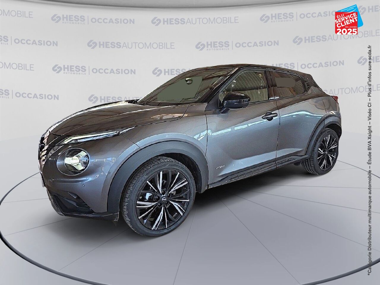 Véhicule d'occasion NISSAN JUKE 1.6 HYBRID 143CH N-DESIGN 2023.5 SIEGES CHAUF/CUIR CAMERA BOSE chez Nissan Juke occasion