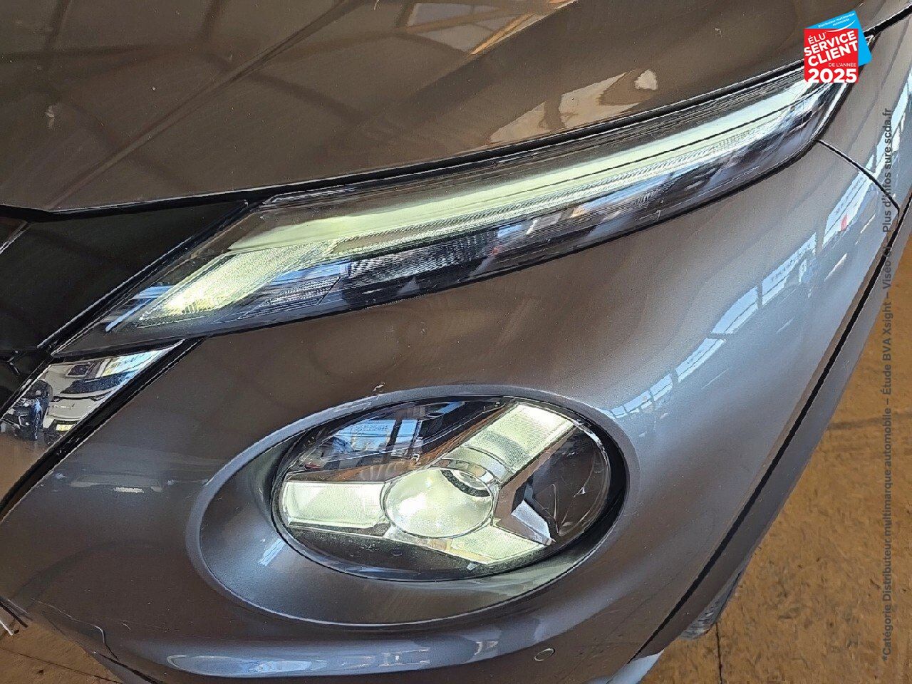 Véhicule d'occasion NISSAN JUKE 1.6 HYBRID 143CH N-DESIGN 2023.5 SIEGES CHAUF/CUIR CAMERA BOSE chez Nissan Juke occasion