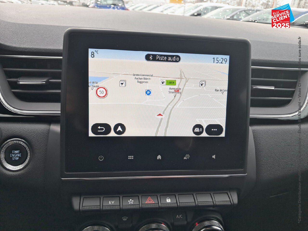 Véhicule d'occasion RENAULT CAPTUR 1.6 E-TECH HYBRIDE 145CH RIVE GAUCHE GPS CAMERA chez Renault Saint-Louis