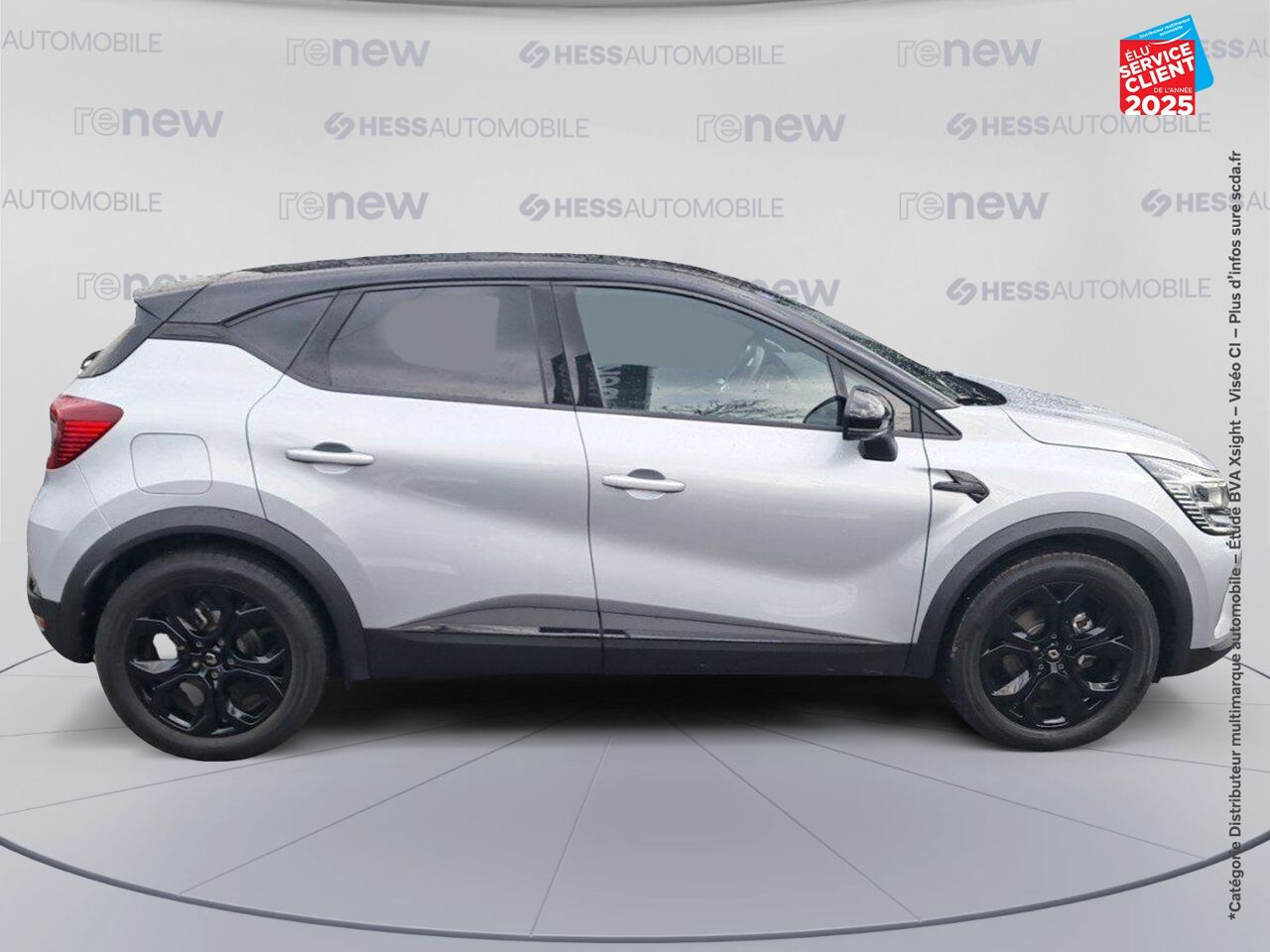 Véhicule d'occasion RENAULT CAPTUR 1.6 E-TECH HYBRIDE 145CH RIVE GAUCHE GPS CAMERA chez Renault Saint-Louis