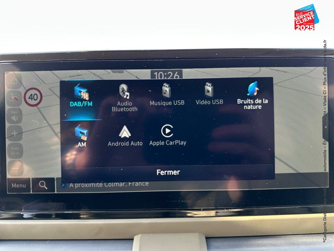 Véhicule d'occasion HYUNDAI INSTER 49 KWH 115 CH CREATIVE GPS FEUX LED CARPLAY CAMERA DE RECUL chez Hyundai Colmar