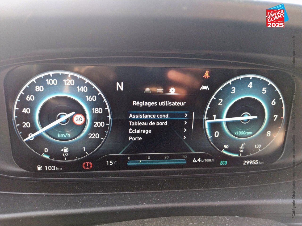 Véhicule d'occasion HYUNDAI BAYON 1.0 T-GDI 100CH HYBRID 48V INTUITIVE CAMERA chez Hyundai Epernay