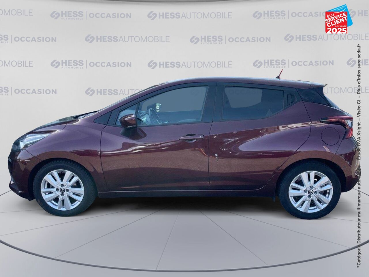 Véhicule d'occasion NISSAN MICRA 1.0 IG-T 100CH N-CONNECTA 2020 GPS CAMERA CARPLAY chez Renault Saint-Louis
