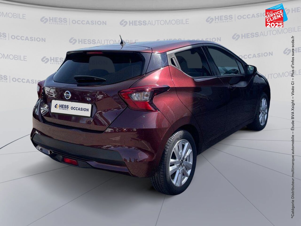 Véhicule d'occasion NISSAN MICRA 1.0 IG-T 100CH N-CONNECTA 2020 GPS CAMERA CARPLAY chez Renault Saint-Louis