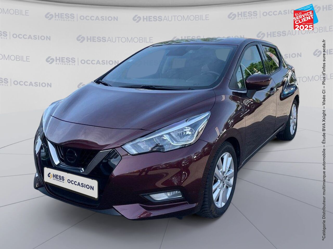 Véhicule d'occasion NISSAN MICRA 1.0 IG-T 100CH N-CONNECTA 2020 GPS CAMERA CARPLAY chez Renault Saint-Louis