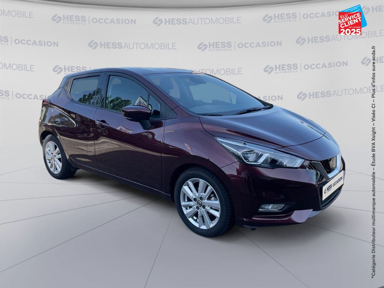 Véhicule d'occasion NISSAN MICRA 1.0 IG-T 100CH N-CONNECTA 2020 GPS CAMERA CARPLAY chez Renault Saint-Louis