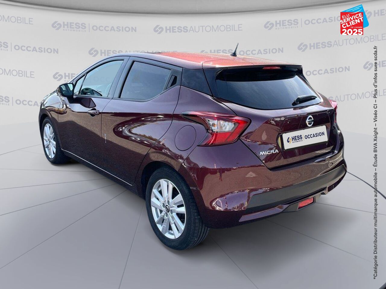 Véhicule d'occasion NISSAN MICRA 1.0 IG-T 100CH N-CONNECTA 2020 GPS CAMERA CARPLAY chez Renault Saint-Louis
