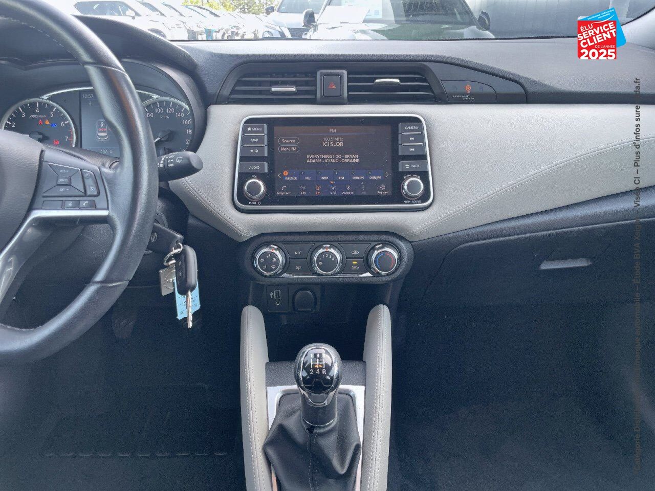 Véhicule d'occasion NISSAN MICRA 1.0 IG-T 100CH N-CONNECTA 2020 GPS CAMERA CARPLAY chez Renault Saint-Louis