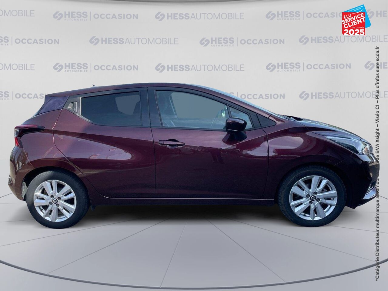 Véhicule d'occasion NISSAN MICRA 1.0 IG-T 100CH N-CONNECTA 2020 GPS CAMERA CARPLAY chez Renault Saint-Louis