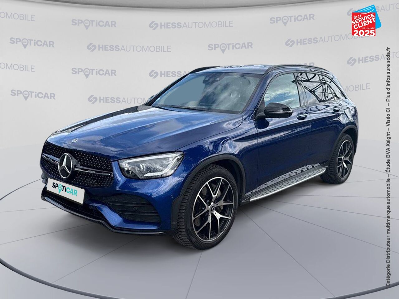 Véhicule d'occasion MERCEDES-BENZ GLC 300 D 245CH AMG LINE 4MATIC 9G-TRONIC chez Dacia Montbéliard