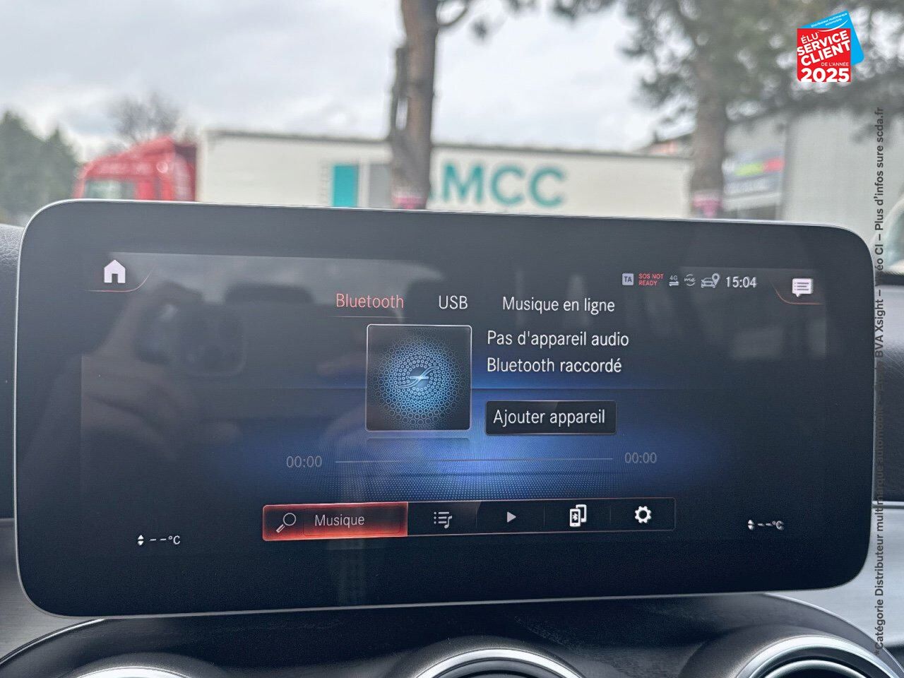 Véhicule d'occasion MERCEDES-BENZ GLC 300 D 245CH AMG LINE 4MATIC 9G-TRONIC chez Dacia Montbéliard
