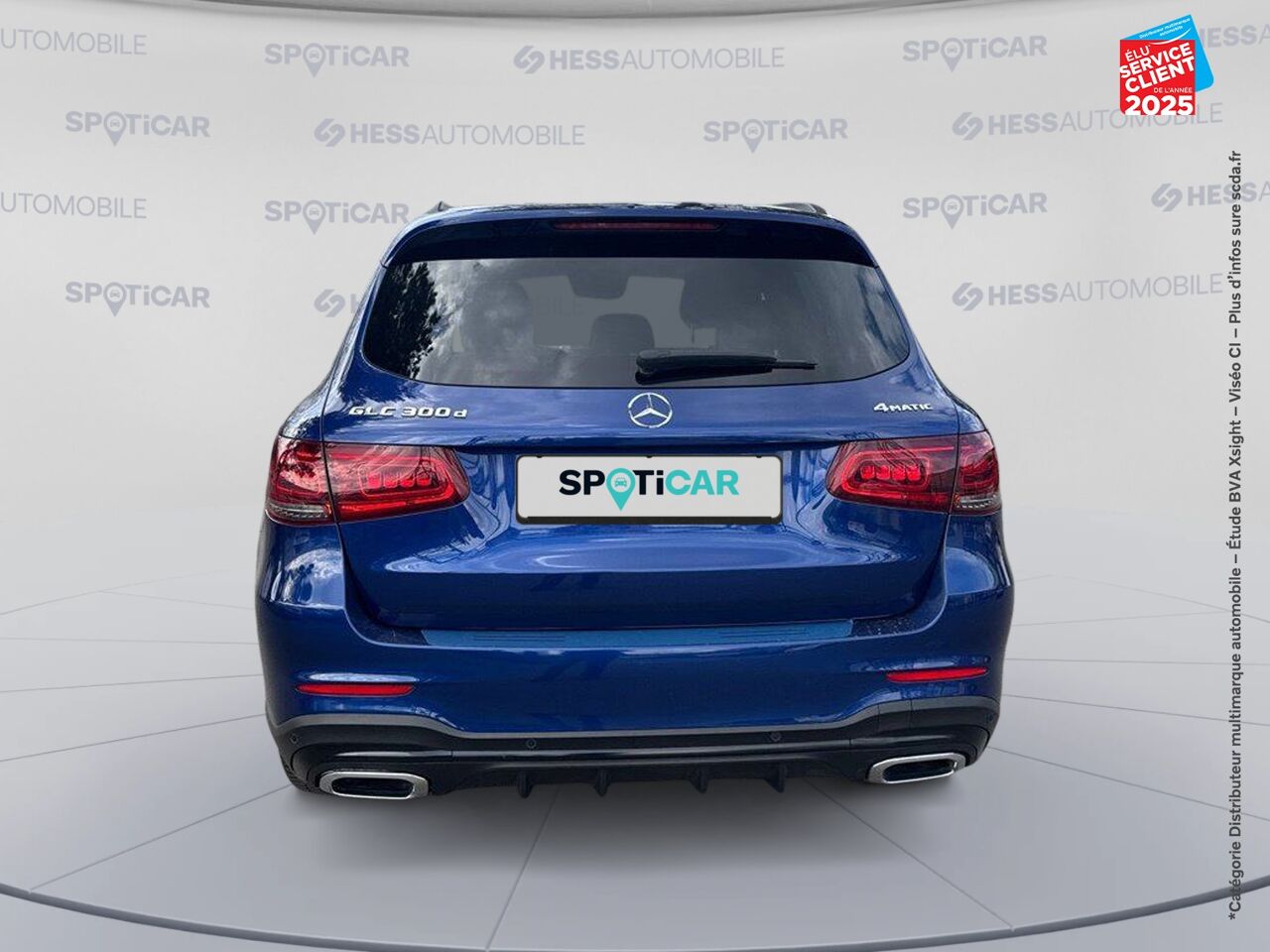 Véhicule d'occasion MERCEDES-BENZ GLC 300 D 245CH AMG LINE 4MATIC 9G-TRONIC chez Dacia Montbéliard