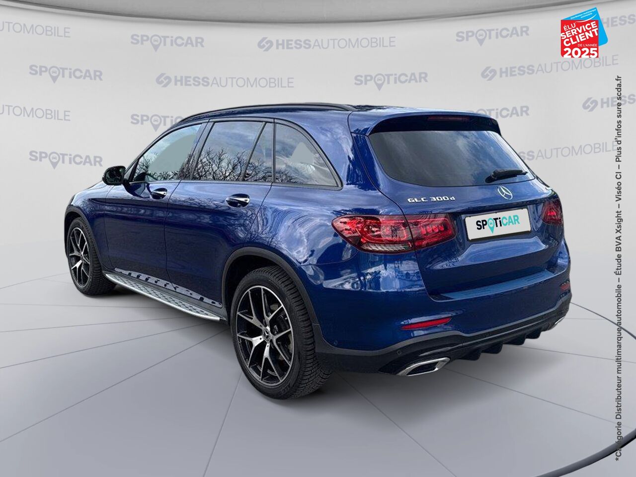 Véhicule d'occasion MERCEDES-BENZ GLC 300 D 245CH AMG LINE 4MATIC 9G-TRONIC chez Dacia Montbéliard