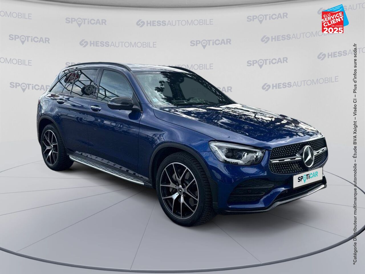 Véhicule d'occasion MERCEDES-BENZ GLC 300 D 245CH AMG LINE 4MATIC 9G-TRONIC chez Dacia Montbéliard