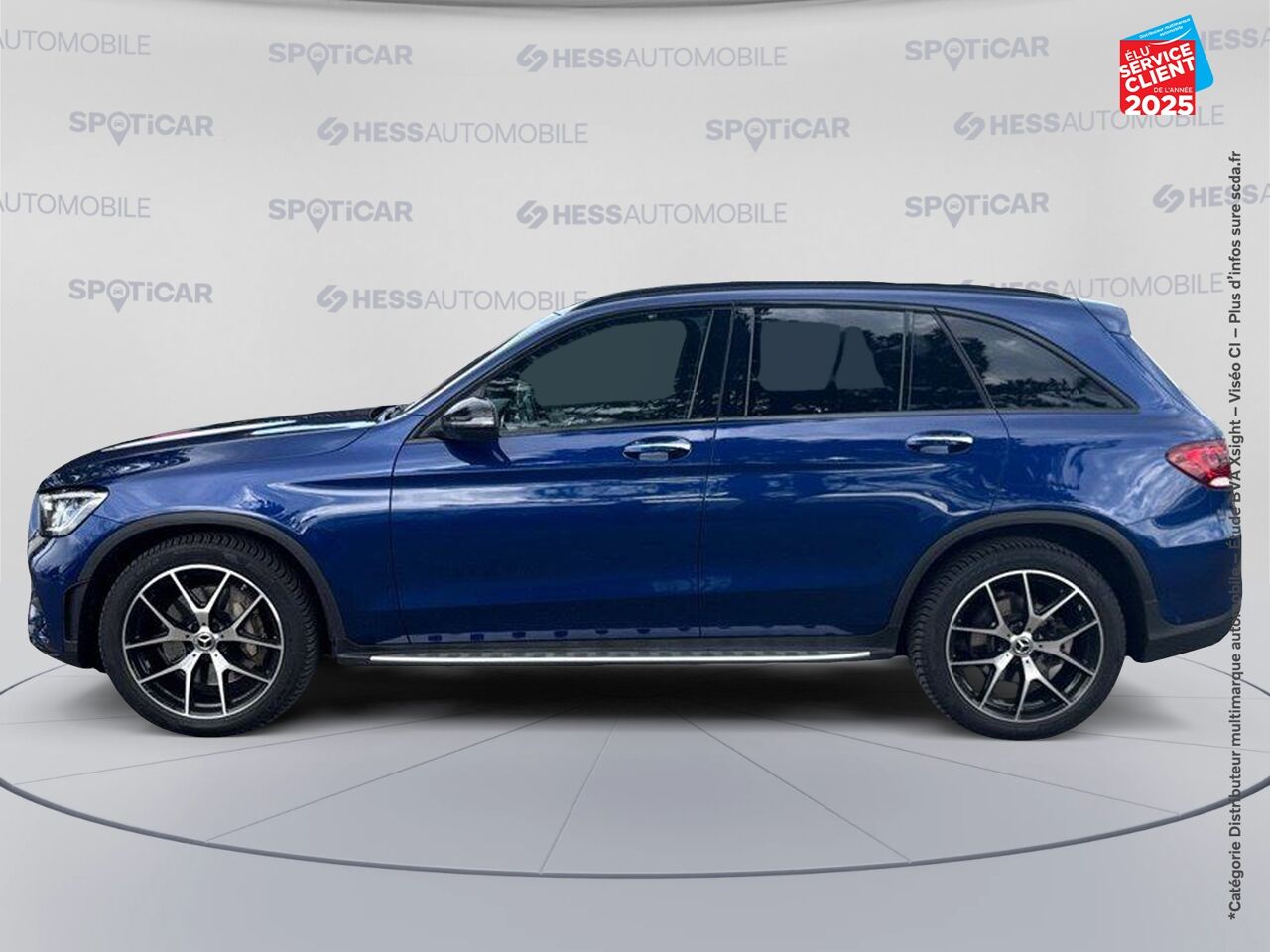 Véhicule d'occasion MERCEDES-BENZ GLC 300 D 245CH AMG LINE 4MATIC 9G-TRONIC chez Dacia Montbéliard