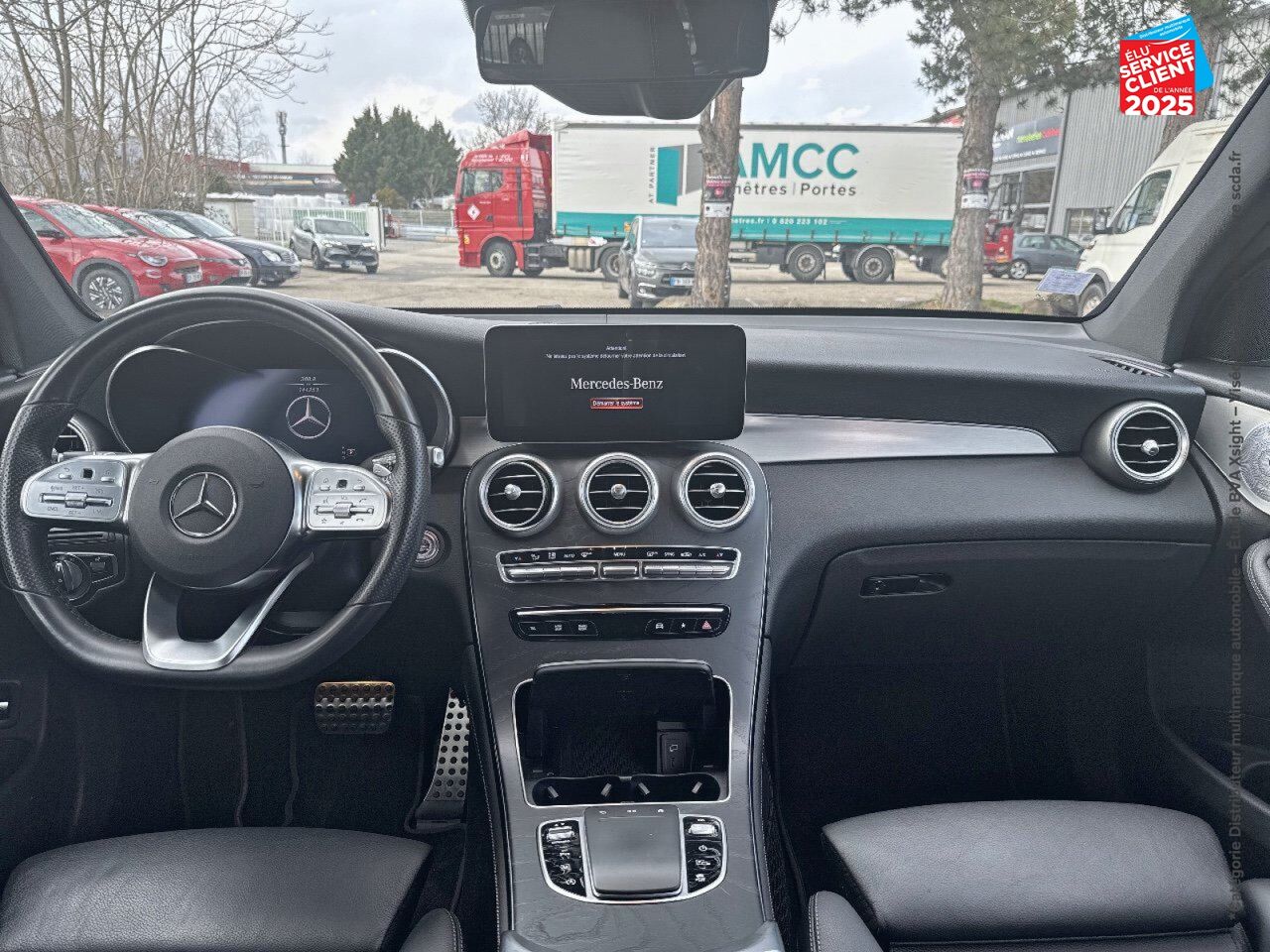 Véhicule d'occasion MERCEDES-BENZ GLC 300 D 245CH AMG LINE 4MATIC 9G-TRONIC chez Dacia Montbéliard