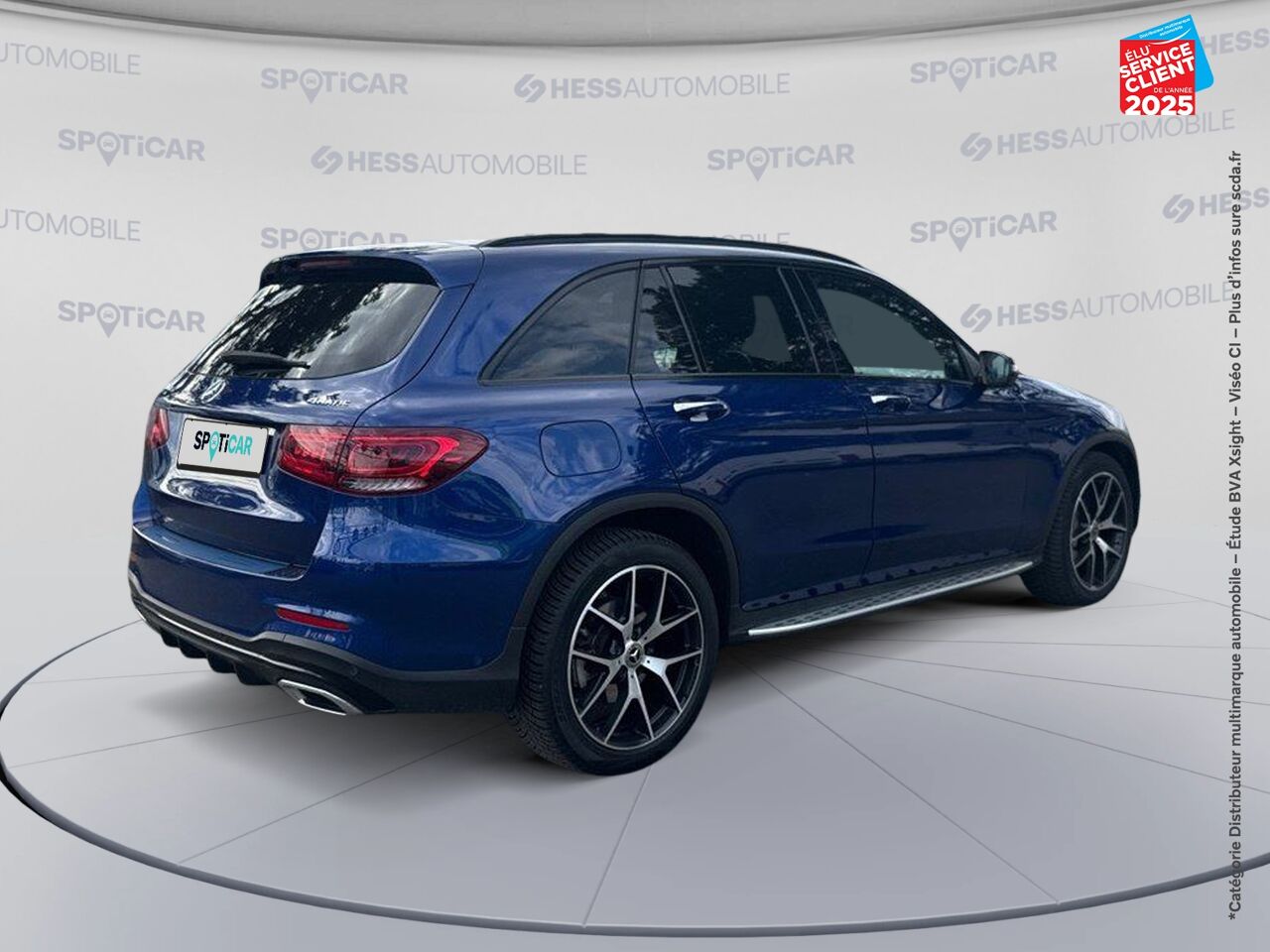 Véhicule d'occasion MERCEDES-BENZ GLC 300 D 245CH AMG LINE 4MATIC 9G-TRONIC chez Dacia Montbéliard
