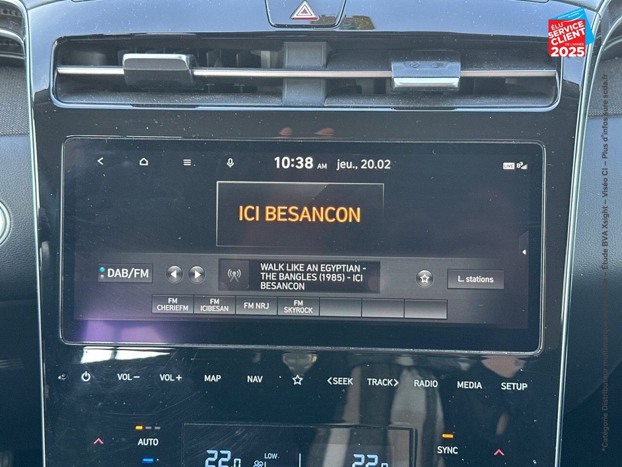 Véhicule d'occasion HYUNDAI TUCSON 1.6 T-GDI 230CH HYBRID CREATIVE BVA6 chez Dacia Strasbourg