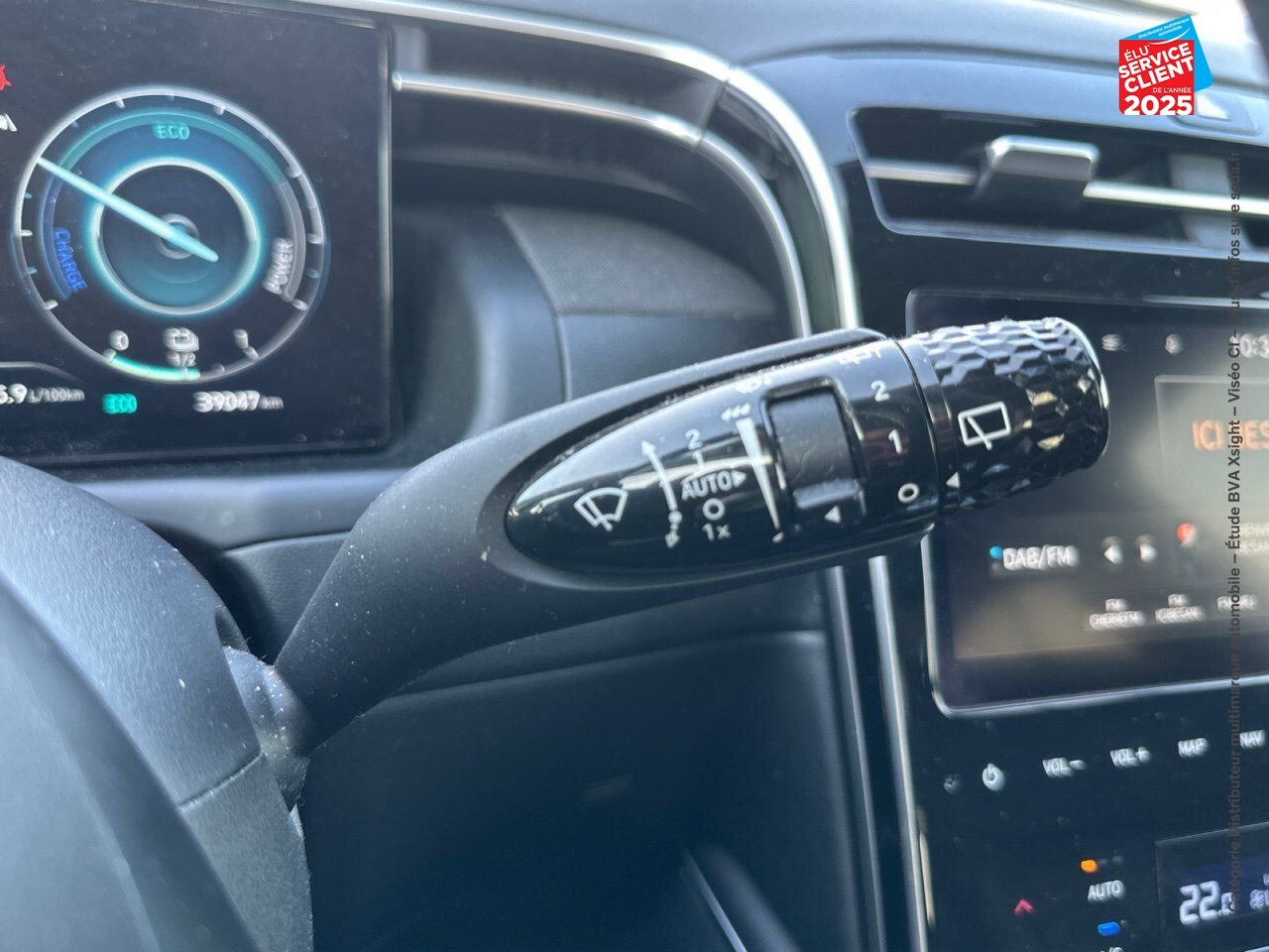 Véhicule d'occasion HYUNDAI TUCSON 1.6 T-GDI 230CH HYBRID CREATIVE BVA6 chez Dacia Strasbourg