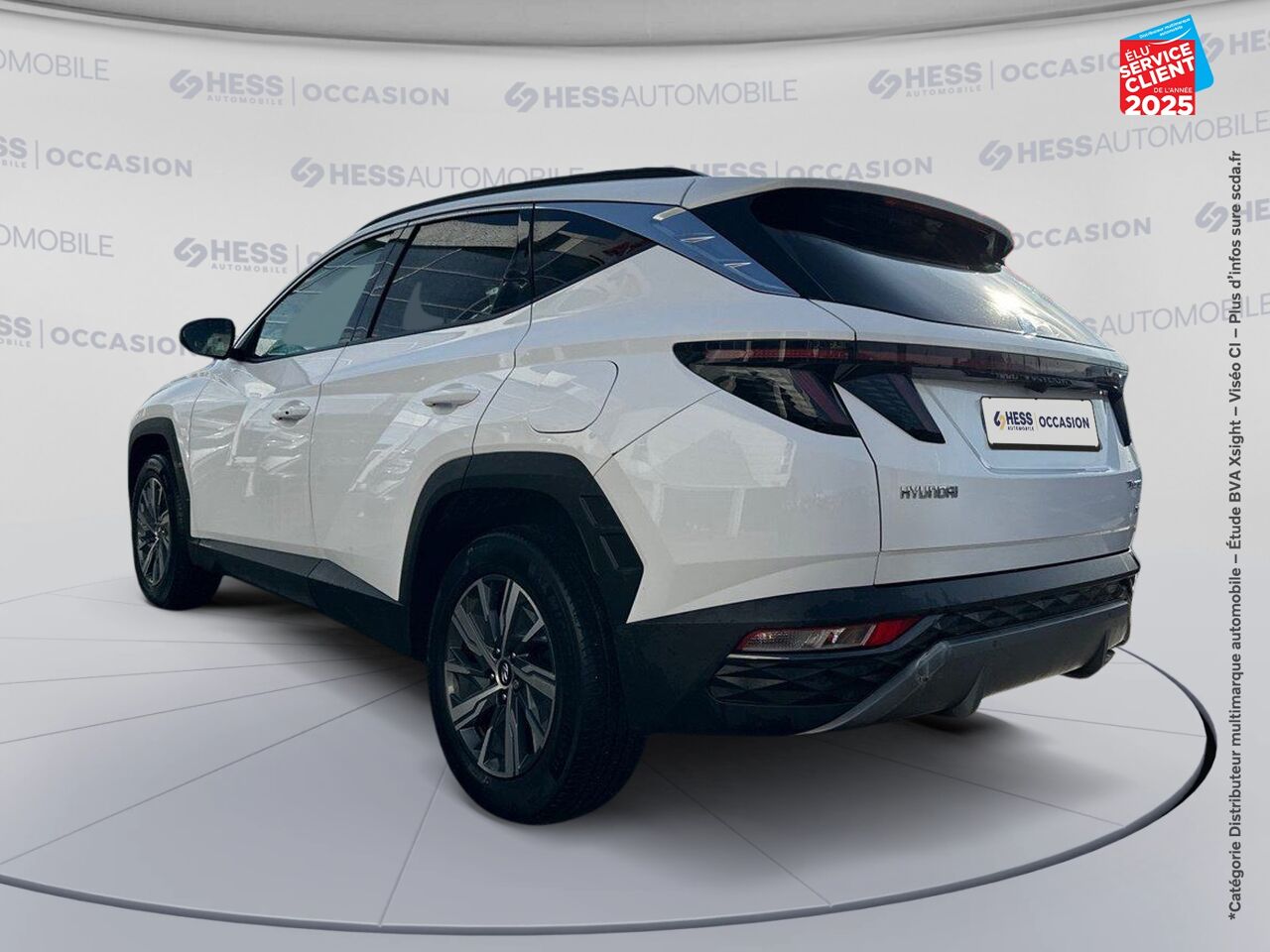 Véhicule d'occasion HYUNDAI TUCSON 1.6 T-GDI 230CH HYBRID CREATIVE BVA6 chez Dacia Strasbourg