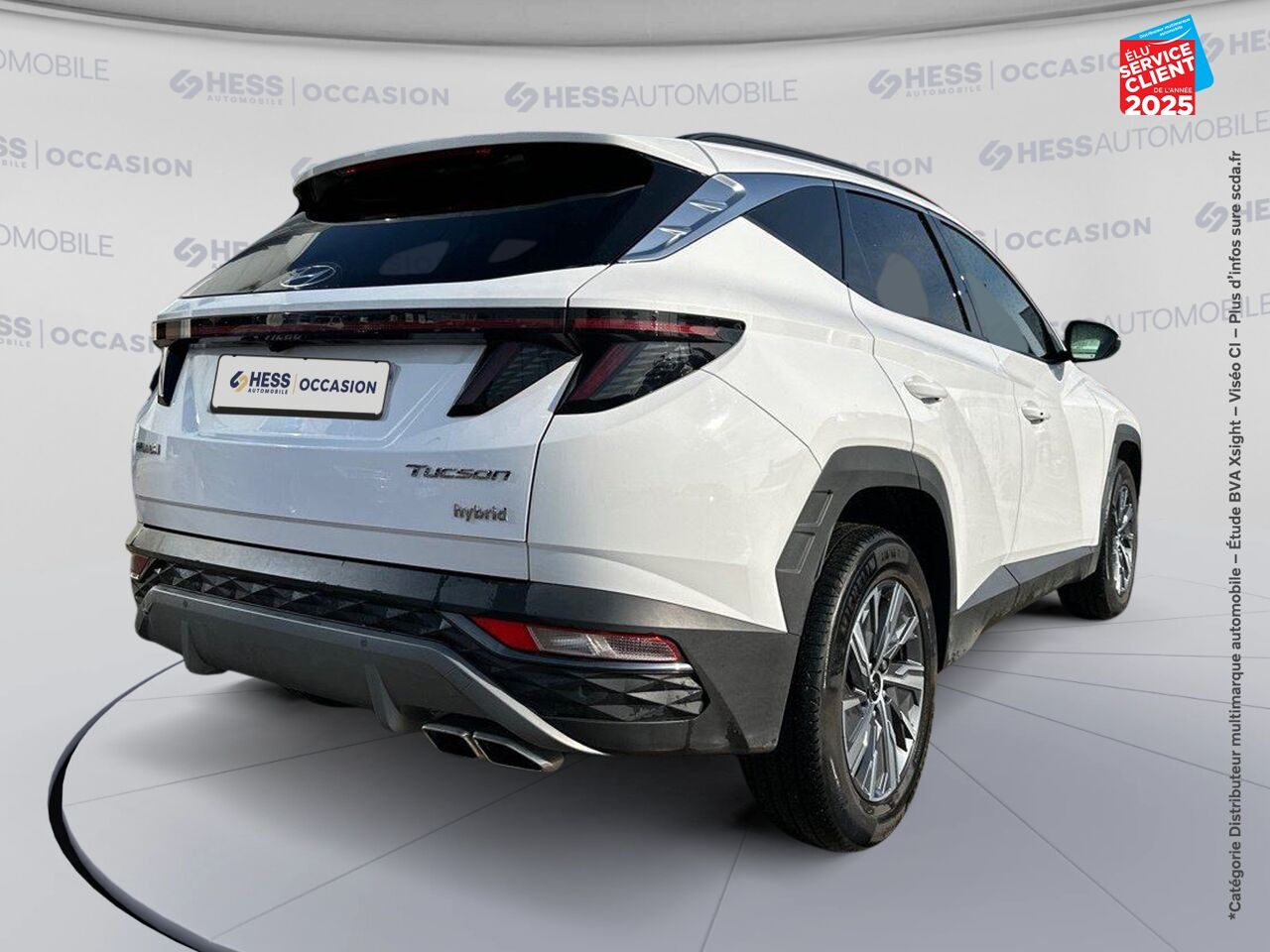 Véhicule d'occasion HYUNDAI TUCSON 1.6 T-GDI 230CH HYBRID CREATIVE BVA6 chez Dacia Strasbourg