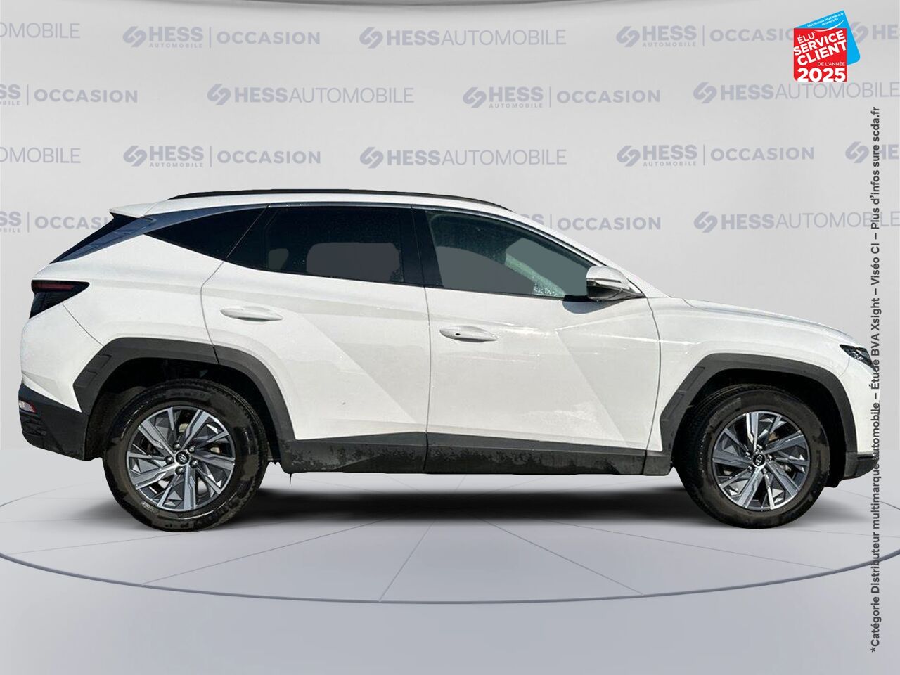 Véhicule d'occasion HYUNDAI TUCSON 1.6 T-GDI 230CH HYBRID CREATIVE BVA6 chez Dacia Strasbourg