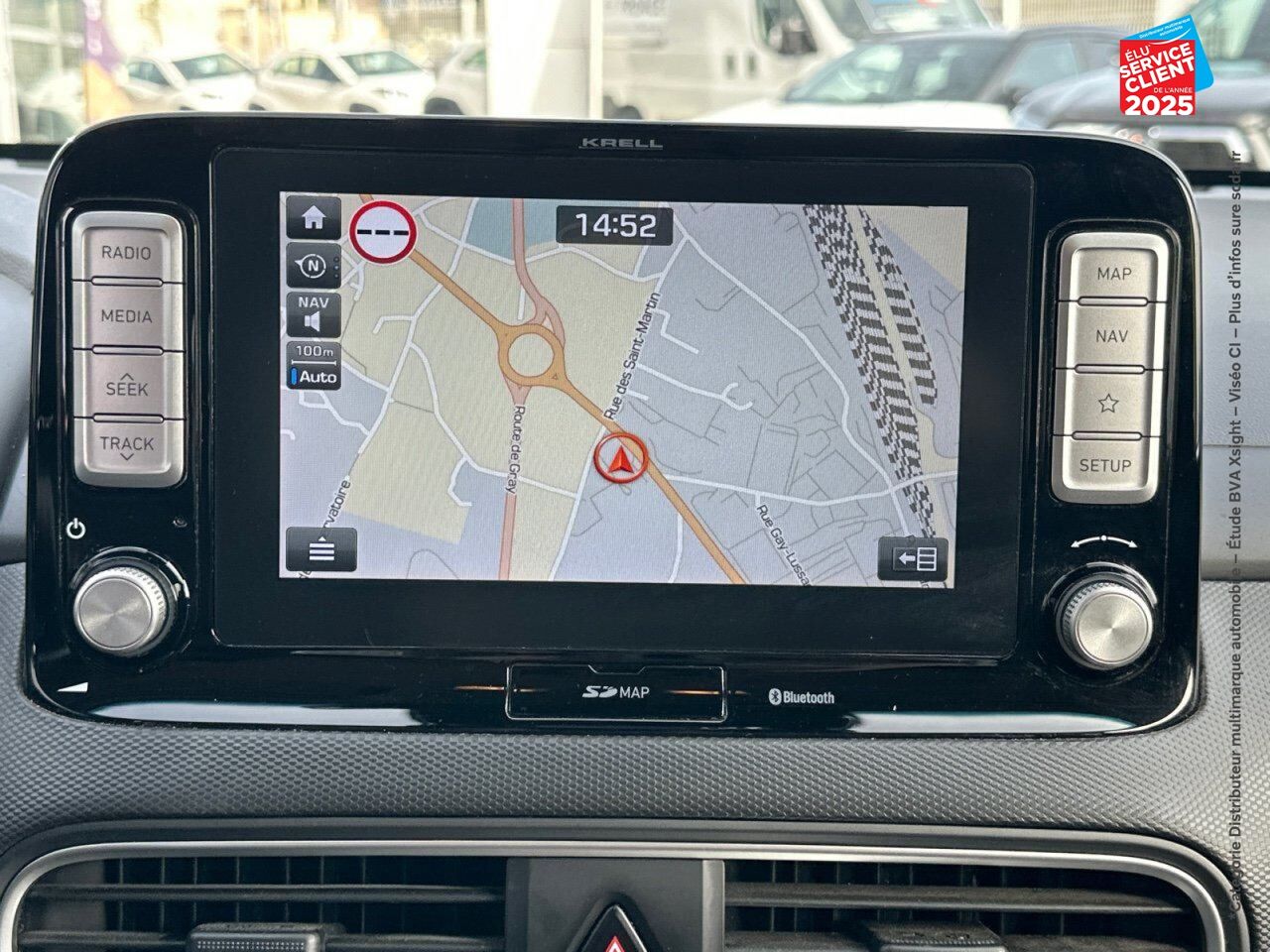 Véhicule d'occasion HYUNDAI KONA ELECTRIC 204CH EXECUTIVE EURO6D-T EVAP SIEGES CHAUF/CUIR GPS CAMERA CARPLAY chez Hyundai Epernay