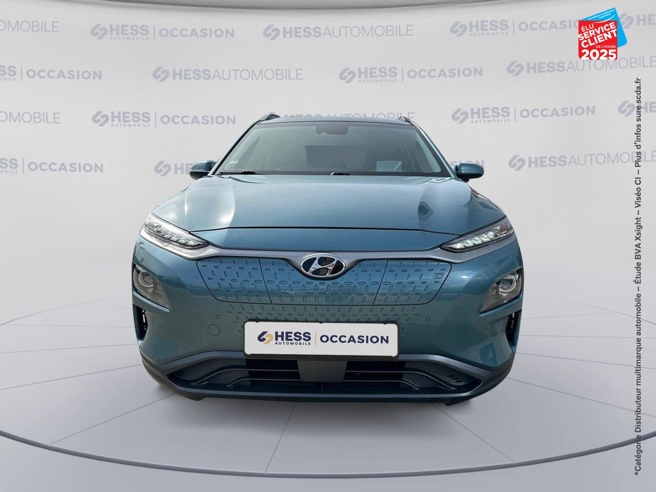 Véhicule d'occasion HYUNDAI KONA ELECTRIC 204CH EXECUTIVE EURO6D-T EVAP SIEGES CHAUF/CUIR GPS CAMERA CARPLAY chez Hyundai Epernay