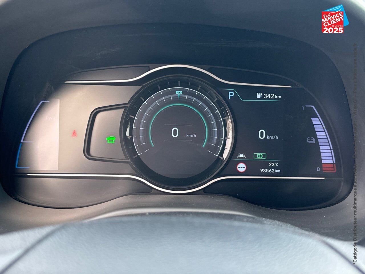 Véhicule d'occasion HYUNDAI KONA ELECTRIC 204CH EXECUTIVE EURO6D-T EVAP SIEGES CHAUF/CUIR GPS CAMERA CARPLAY chez Hyundai Epernay
