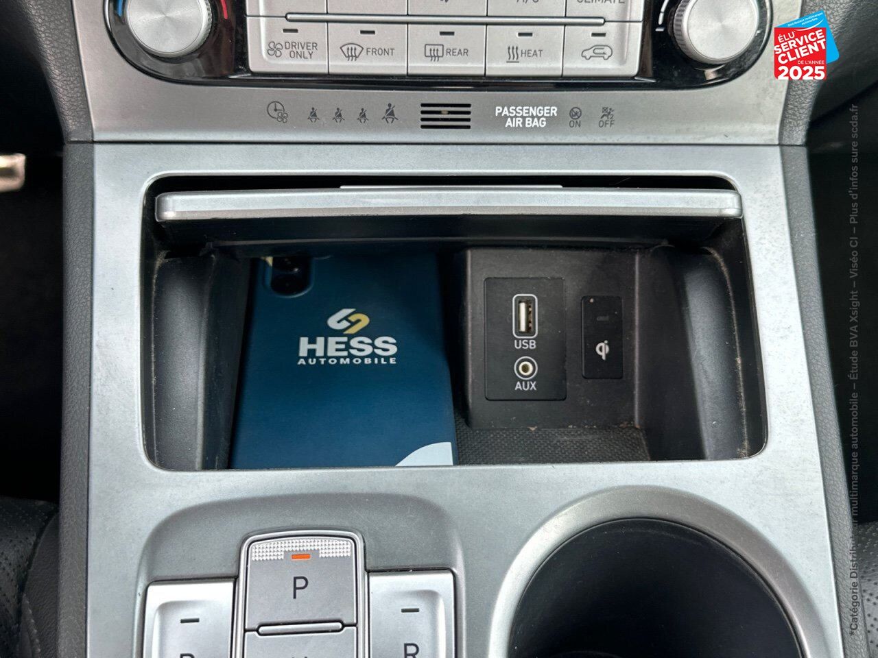 Véhicule d'occasion HYUNDAI KONA ELECTRIC 204CH EXECUTIVE EURO6D-T EVAP SIEGES CHAUF/CUIR GPS CAMERA CARPLAY chez Hyundai Epernay