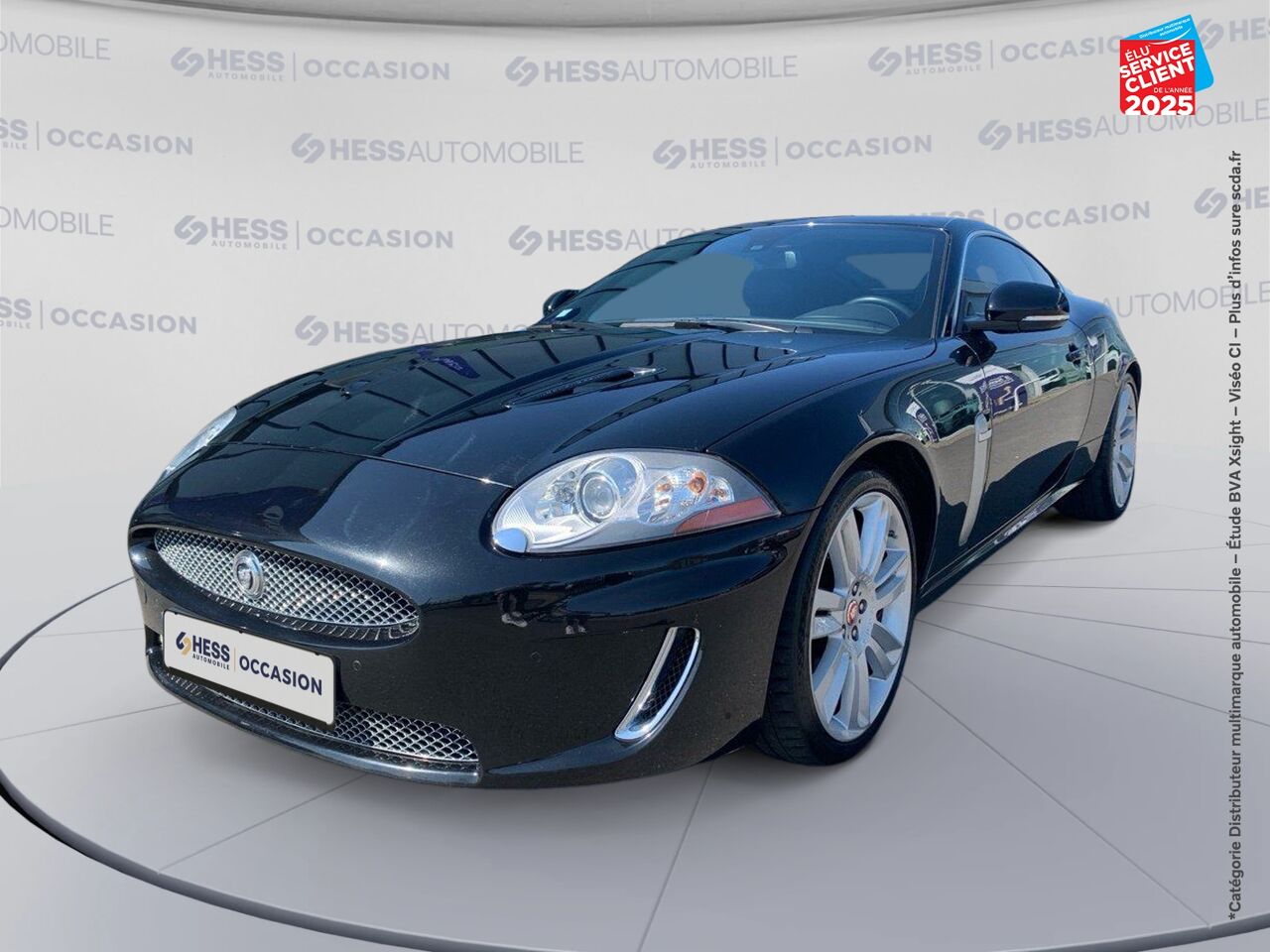 Véhicule d'occasion JAGUAR XK COUPE 5.0 V8 R SIEGES CHAUF/CUIR VOLANT CHAUF GPS B/WILKINS chez Toyota Thionville