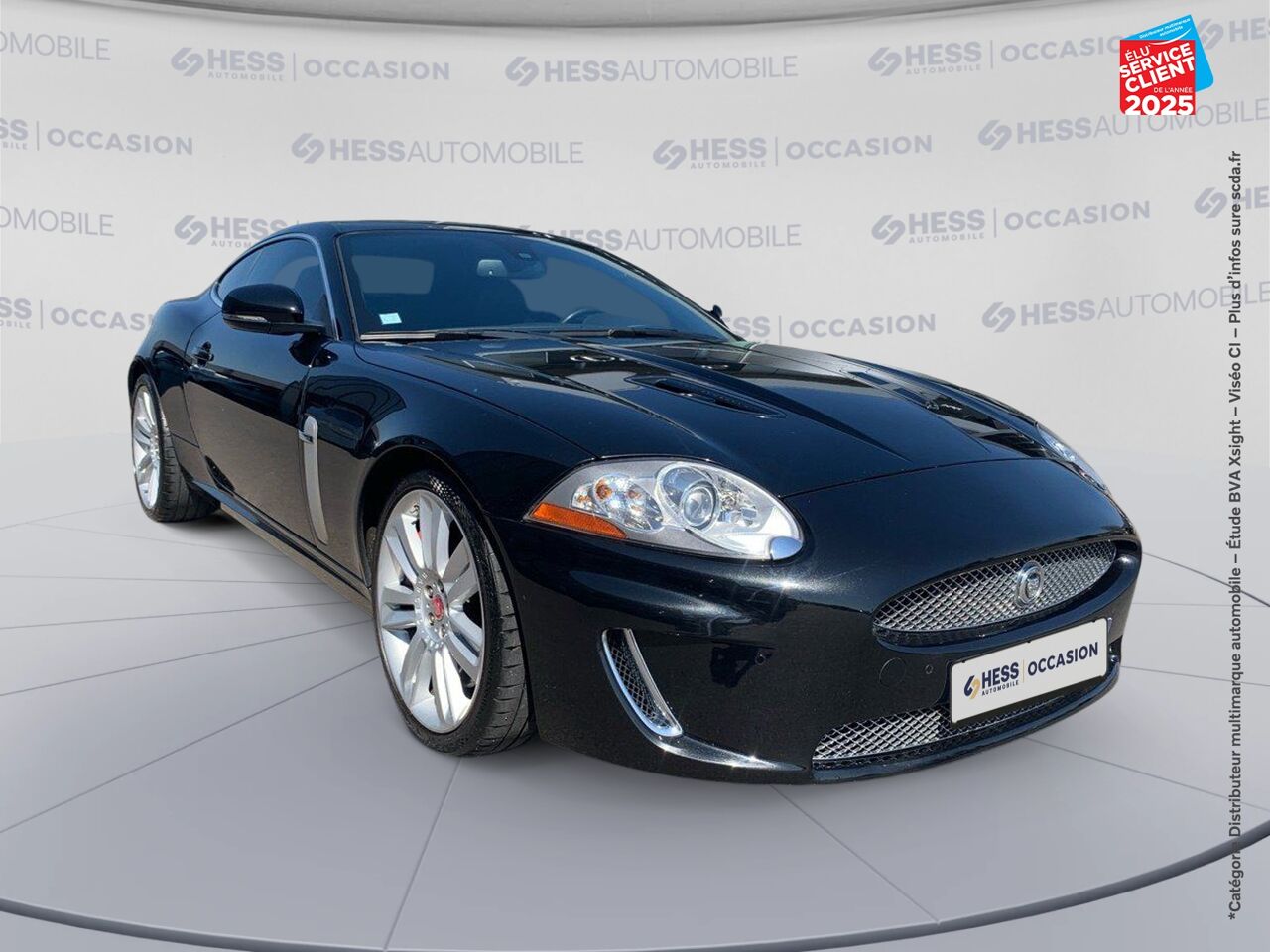 Véhicule d'occasion JAGUAR XK COUPE 5.0 V8 R SIEGES CHAUF/CUIR VOLANT CHAUF GPS B/WILKINS chez Toyota Thionville