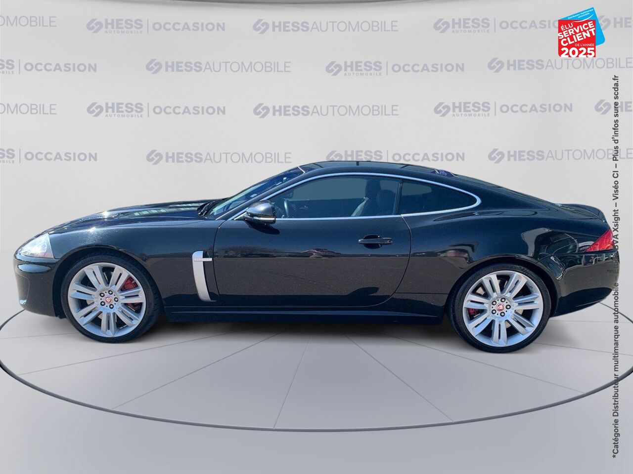 Véhicule d'occasion JAGUAR XK COUPE 5.0 V8 R SIEGES CHAUF/CUIR VOLANT CHAUF GPS B/WILKINS chez Toyota Thionville