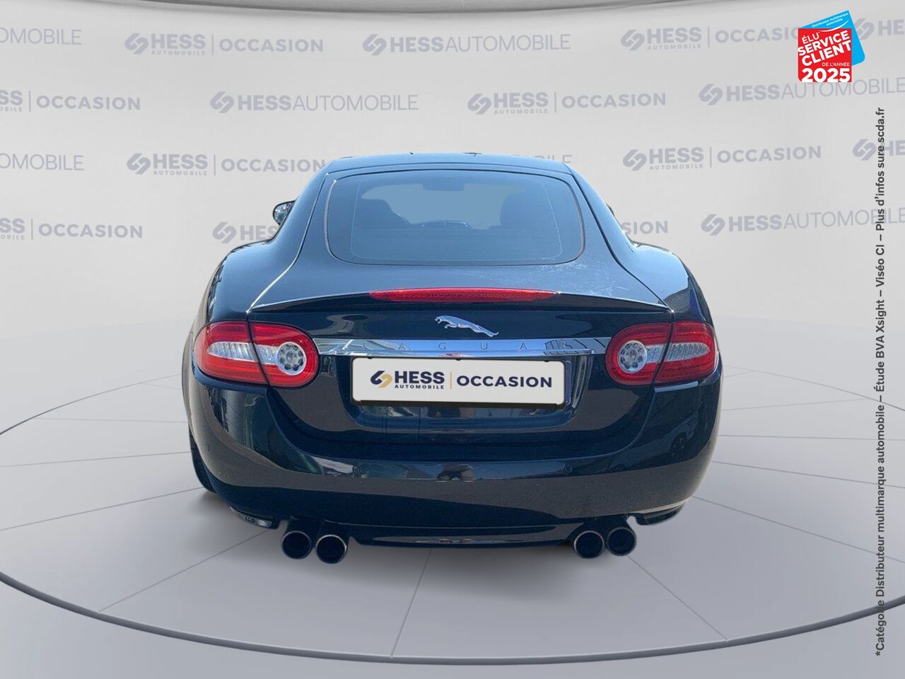 Véhicule d'occasion JAGUAR XK COUPE 5.0 V8 R SIEGES CHAUF/CUIR VOLANT CHAUF GPS B/WILKINS chez Toyota Thionville