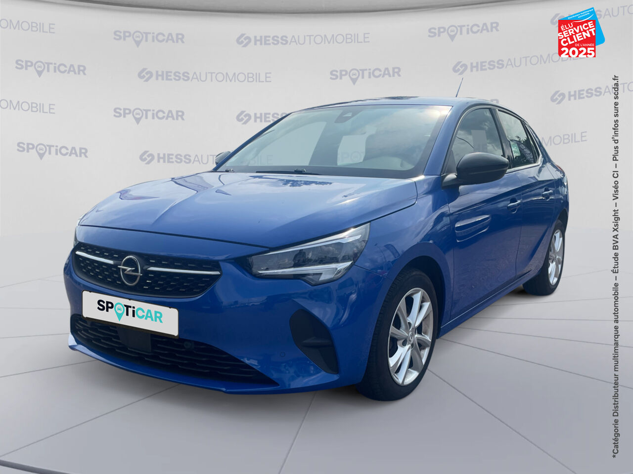 Véhicule d'occasion OPEL CORSA 1.2 TURBO 100CH ELEGANCE chez Toyota Verdun