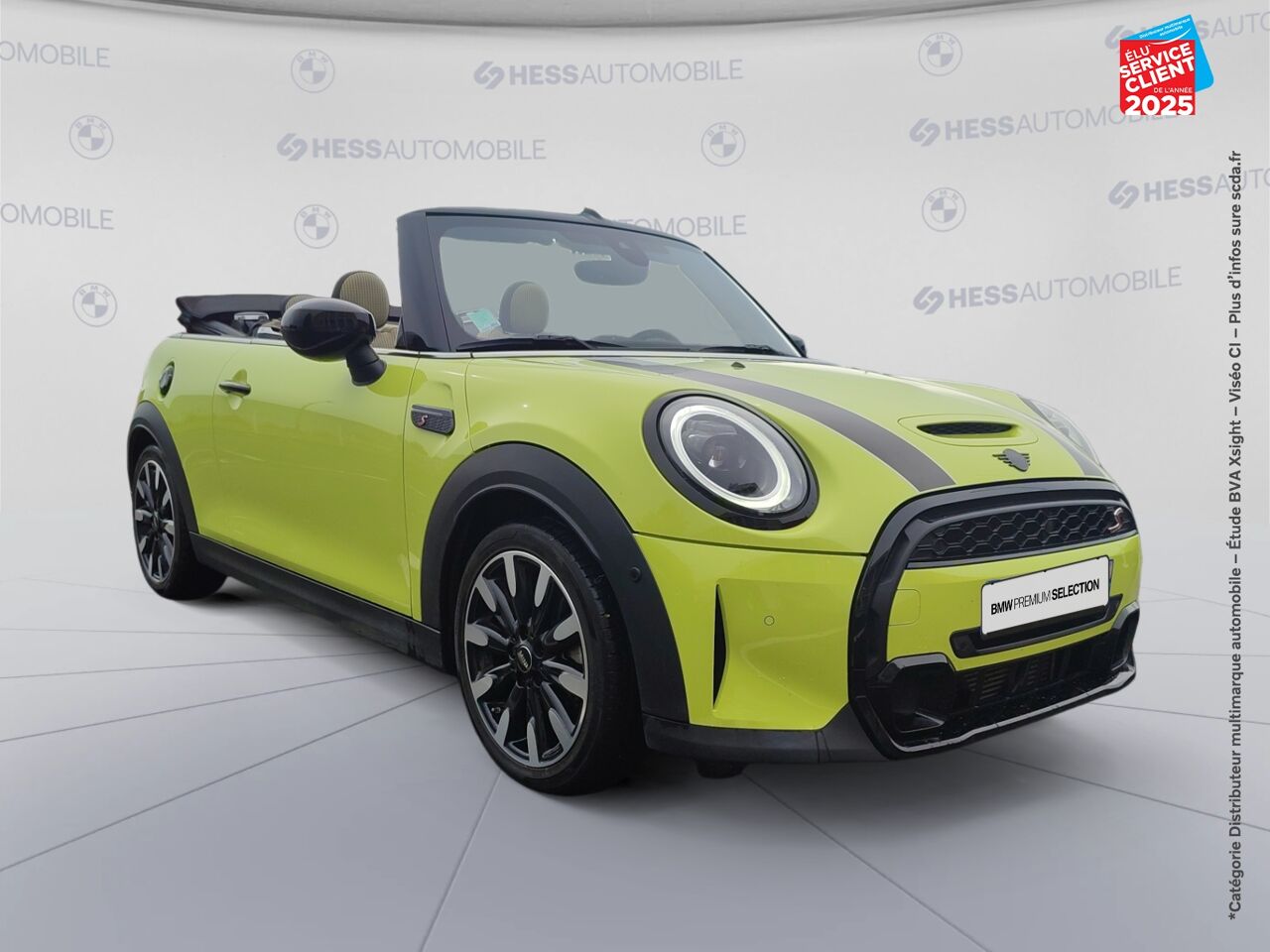Véhicule d'occasion MINI CABRIO COOPER S 178CH EDITION PREMIUM PLUS BVA7 chez BMW Dole
